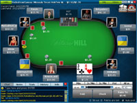William Hill Poker table